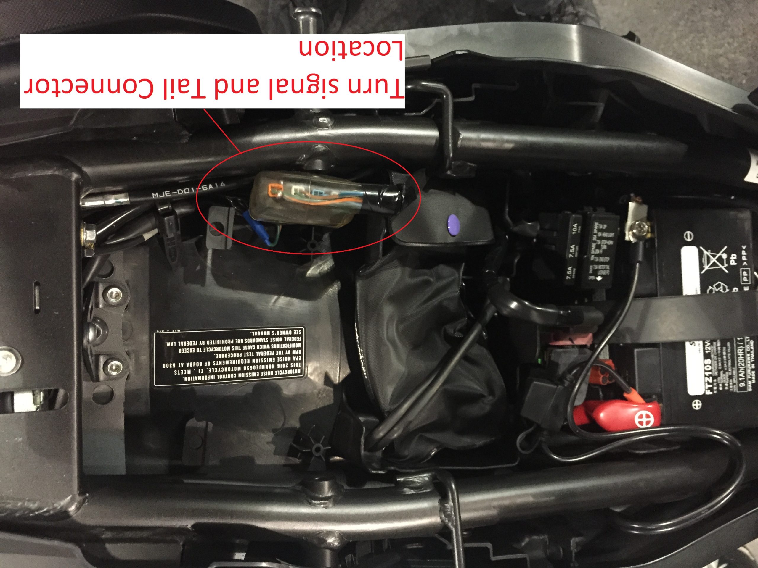 SCS Service Stecker Diagnosestecker Honda CB 650 F RC75 CBR 650 F RC74 2014