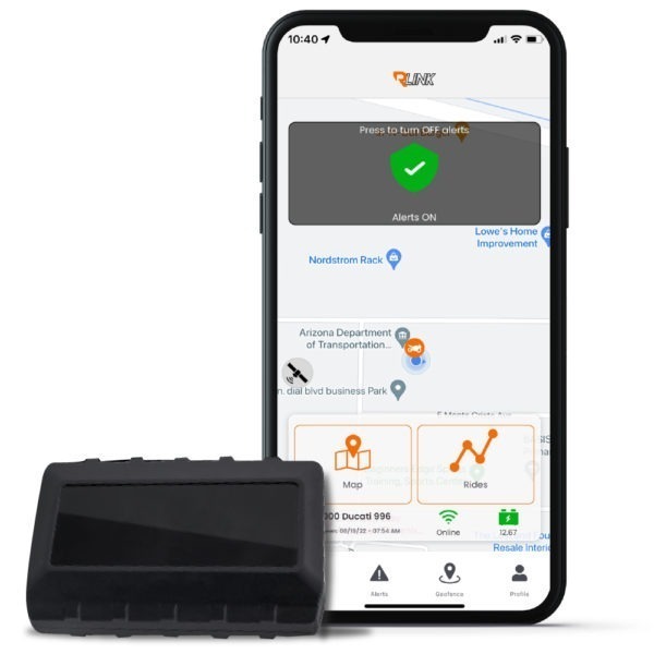 RLINK GPS Tracking and Notification System, STREET TRIPLE 765, Plug and Play GPS Triumph Thruxton RS 1200 2020-2024, Ducati Multistrada V4 2021-2025 Street Glide 2020-2025 Pan America 2020-2025